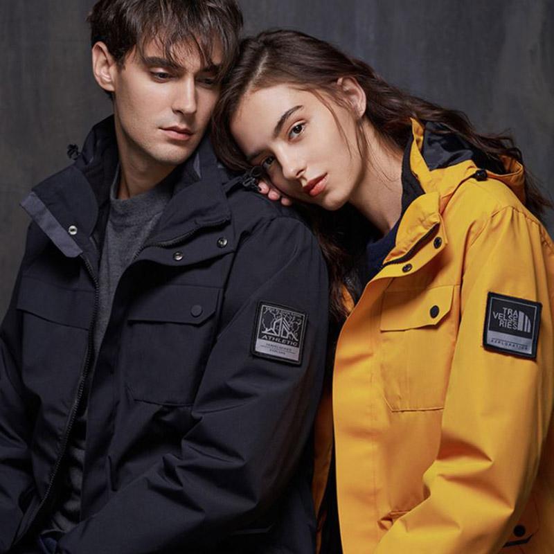 Women's Jackets Lengthened Section Fashion Men and Women Couples Plus Size Thickening Warm Fur Collar Cotton Jacket Winter Down Coat Parka Coat