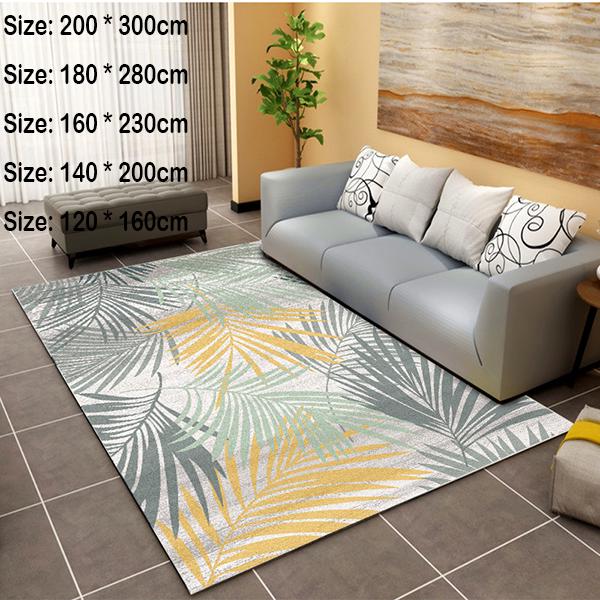 Living room carpet sofa coffee table pad room full bedside home carpet 3D European style carpet