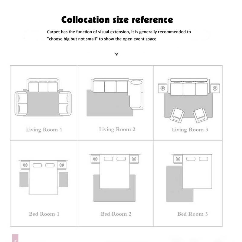 Tie-dyed Plush Living Room Soft Carpet Bedroom Non-slip Floor Mat Bedroom Absorbent Carpet