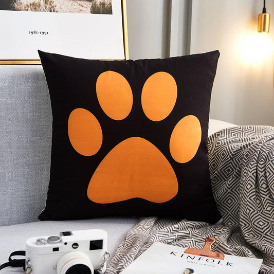 Bear Claw Printing Pillow Breathable Car Pillow Home Sofa Pillow Rest Relaxation Artifact
