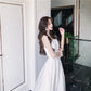White Suspender Dress Female Summer French Retro Niche First Love Temperament Over The Knee Long Dress