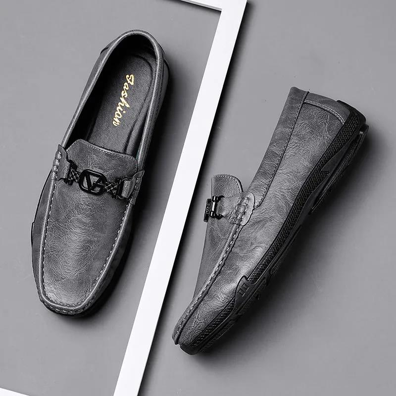 Spring and Autumn 2021 New England Men's Casual Shoes Set Foot Lazy Style Loafers
