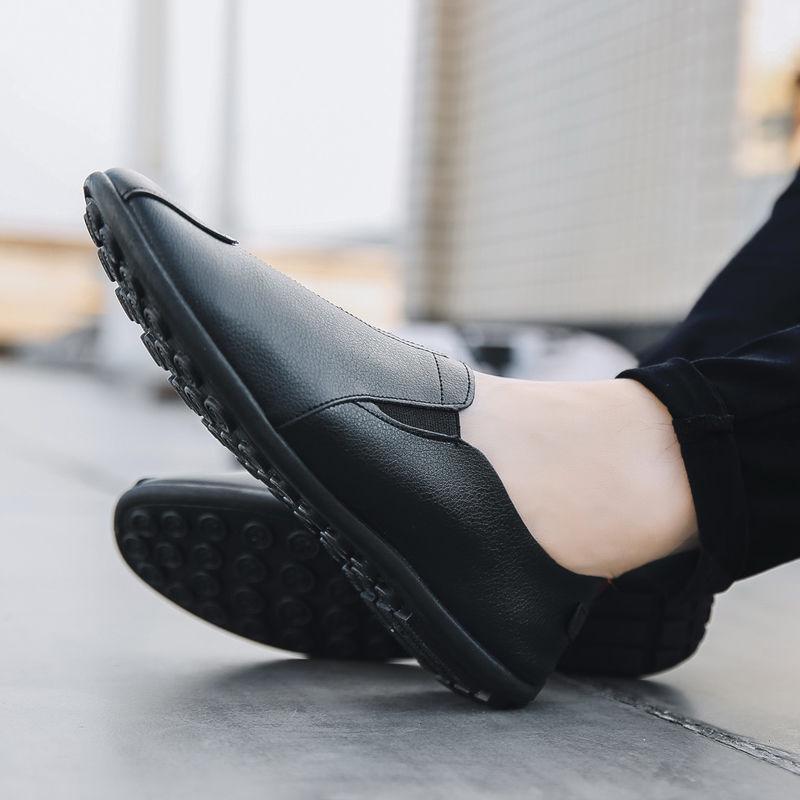 Buy a pair to get a pair of Peas shoes men's shoes Korean version of the trend of wild casual shoes
