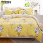 sunflower Bedsheet Pillowcase Duvet Cover Sets 100% Cotton Bedlinen Size Bedding Set