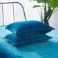 Pure Color Pillowcase Thick Flannel Pillowcase Single and Double Pillowcase Coral Fleece Pillowcase Two-piece