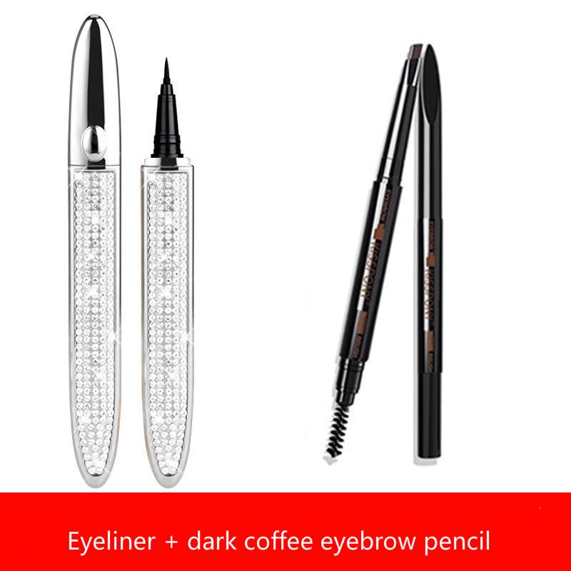 [Hengshui 168 meters] Projection Diamond Eyeliner Super Waterproof No Halo Makeup Lasting Hard Head