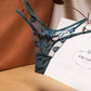 Sexy T-shaped Pants Large Size Girls Lace Work Ladies Perspective Temptation Thong Free To Take Off