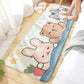 Imitation Cashmere Carpet Bedroom Bedside Blanket Short-haired Cartoon Pattern Cushion Sleeping and Sitting Household Carpet