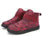 Winter Waterproof Warm Snow Boots Men and Women Cotton Shoes Warm Large Size Flat Heel Boots
