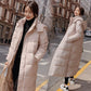 Korean Women's Cotton-padded Jacket, Loose and Thick, Over-the-knee Cotton-padded Jacket, Winter Jacket