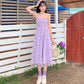 Mesh High Waist Small Daisy Suspender Skirt Small Fresh Dress Literary Retro Sweet First Love Dress Sleeveless Fairy Dress