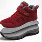 Walking Shoes Winter Cotton Shoes Plus Velvet Warm Leather Surface Waterproof and Ski-proof High-top Snow Boots Male