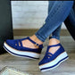 New Women's Shoes Sneakers Buckle Platform Sneakers Women's Shoes Casual Lace Sandals Ladies