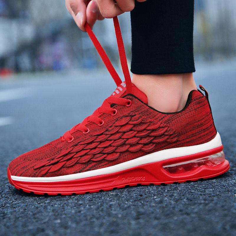 Men's shoes summer air cushion sports shoes men's cushioning running shoes fitness walking shoes men