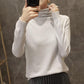 Women Solid Shiny Lurex Sweaters Autumn Winter ladies Long Sleeve Pullover Tops Heaps Collar knit Sweater