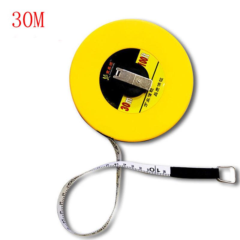 1/3pcs Engineering Tape 10/20/30/50/100m Fiber Soft Ruler Construction Measuring Ruler Measure The Land