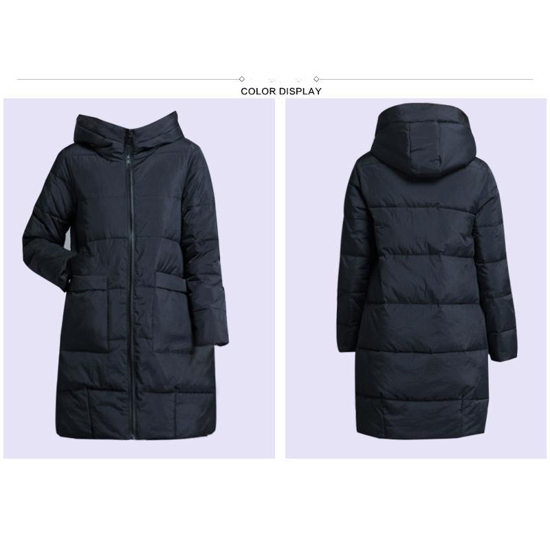 Mother Wear Middle-aged and Elderly Women's Padded Jacket, Women's Mid-length Loose Padded Jacket, Plus Fertilizer To Increase The Coat