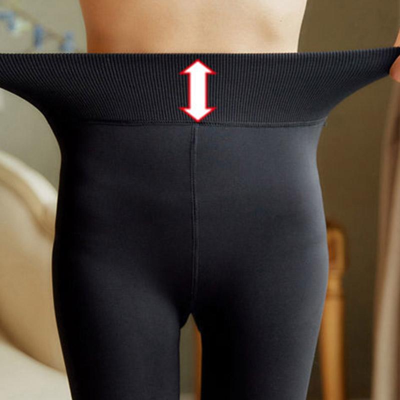 Thicken Can't Afford The Ball Light Leg Artifact Pantyhose Stepping on The Foot Autumn and Winter Women's One-piece Pants Warm Leggings