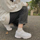 Hong Kong Flavor Velcro White Shoes Street Shooting Wild Lin Xiaozhai The Same Shoes Female Korean Version of Ulzzang Student Shoes