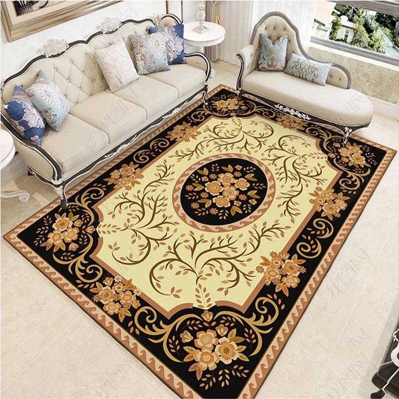Carpet European American Chinese Style Living Room Sofa Tea Table Bed Big Bedroom Carpet