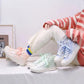Gradient Color Lace-up Canvas Shoes Female Students Korean Style High-top Shoes Female Tie-dye Shoes