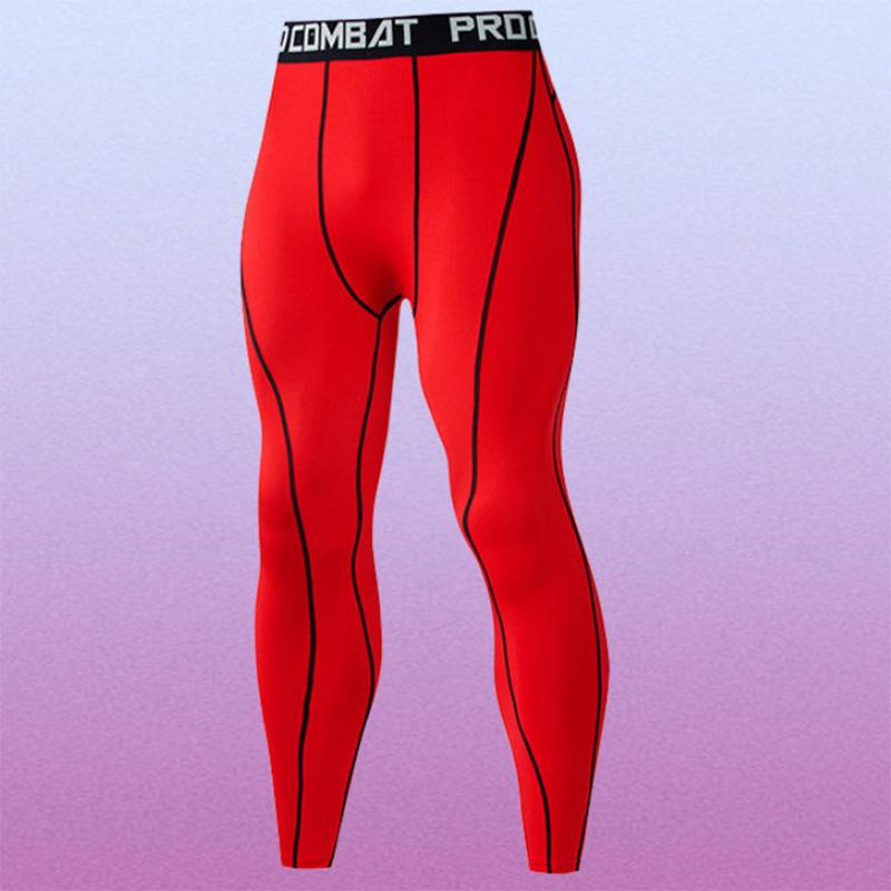 Basketball Tight Trousers Thin Elastic Fitness Training Running Quick-drying Bottoming Compression Nine-point Pants Men