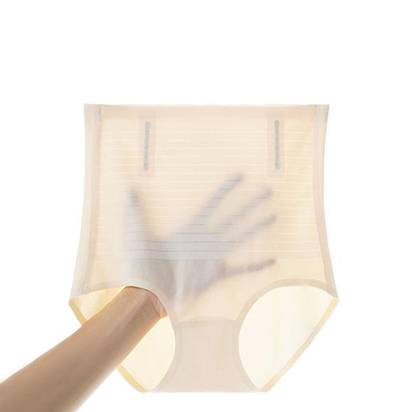 Spring Autumn High-waist Warm Underpants Self-heating Hip-lifting Panties Large Size High Elastic Briefs