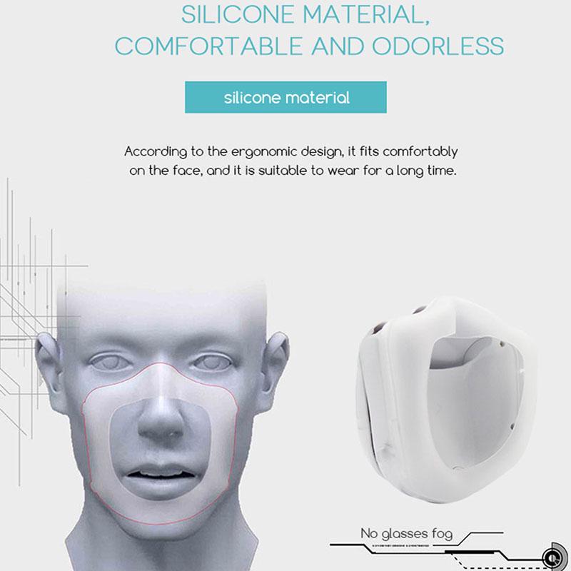 Smart Electric Face Mask n95 filter protection n95 mask air purifier reusable face masks with 2pcs filter