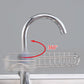 Faucet Rack Stainless Steel Kitchen Sink Storage Rack Retractable Rotatable Drain Rack Washbasin Sink Rag Basket