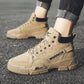 Men's Shoes Martin Boots Men's Autumn Men's High-top Tooling Boots Labor Insurance Shoes Men's Work Shoes