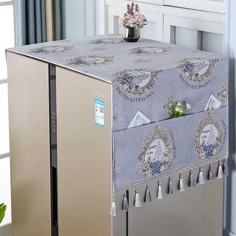Refrigerator Hanging Bag Kitchen Dustproof Storage Range Cover Decorative Waterproof
