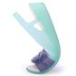 Summer Plastic Ladies Sandals Slope Heel Flat Beach Shoes Fish Mouth Crystal Jelly Shoes