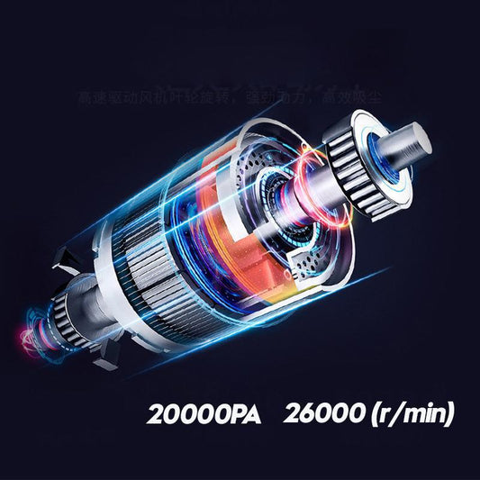 8000Pa Car Vacuum Cleaner Handheld Vacuum Cleaner Portable Wet & Dry Cleaner