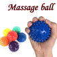 2pcs Massage Ball Relax Balls Hand Foot Point Peanut Massage Spiky Ball Pain Relief Fitness Health Care