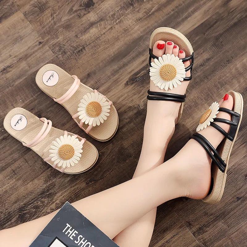 Mother Sandals Leather Soft Sole Middle-aged and Elderly Women's Shoes Non-slip Shoes Fish Mouth Shoes Granny Sandals Casual Shoes Wedges Work Shoes