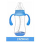 240ml Wide Mouth Baby Infant Kids Automatic Pipette Straw Pacifier Nipple Milk Feeding Bottle