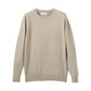 Autumn and Winter New Round Neck Sweater Men's Warm Sweater Upper Long-sleeved T-shirt Generic Pullover Men's