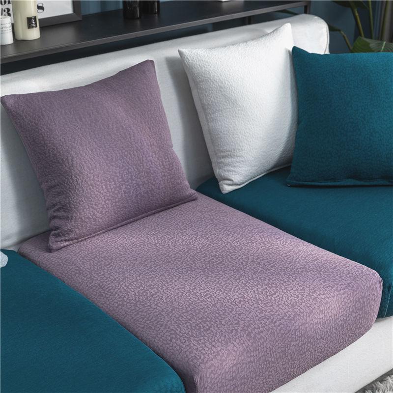1/2/3/4 Seats Stretch Sofa Cushion Cover for Pet Kids Waterproof Furniture Protector  Spandex Washable Removable Slipcover