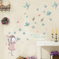 [Wall sticker] DIY cartoon butterfly wall stickers flowers beautiful girls wall decals kids rooms be