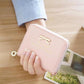 Small and Portable Cute Bag Fashion Trend Ladies Small Wallet Short Zipper Coin Purse Shopping Shopping Handbag