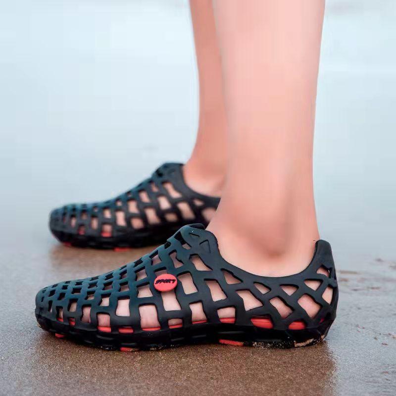 Pair of Shoes Unisex Breathable Mesh Sports Leisure Beach Shoes Sandals Non-slip