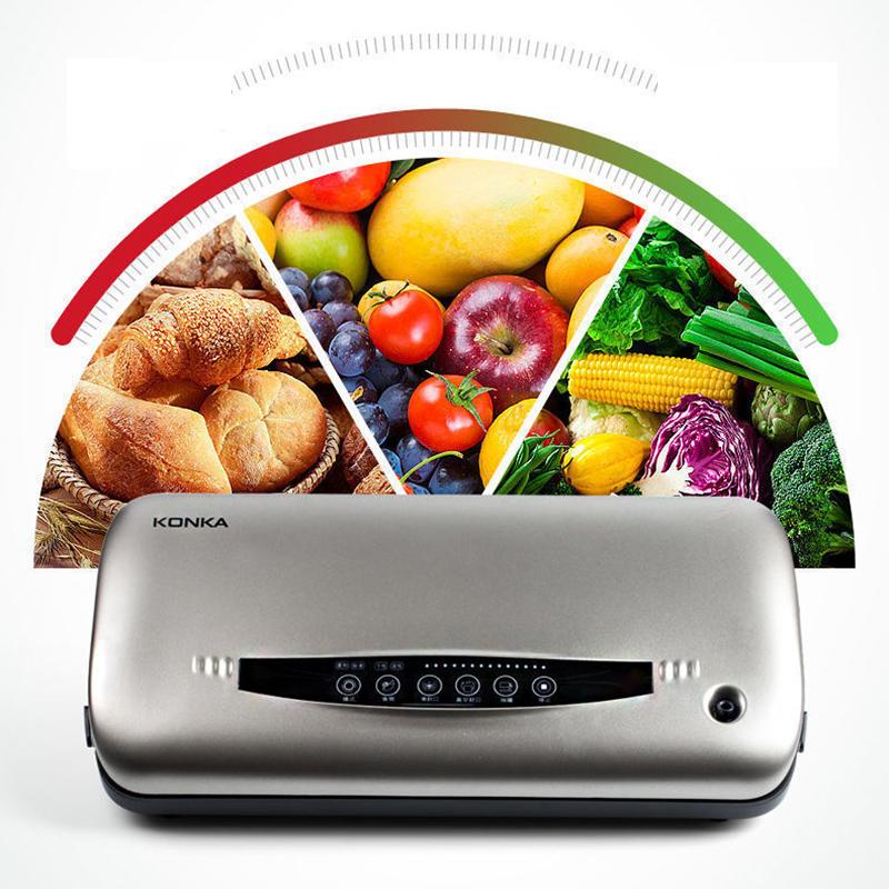 Food Vacuum Sealer 220V/110V Automatic Commercial Household Food Vacuum Sealer Packaging Machine