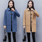 Women Jacket Autumn Winter Coat Fashion Women's Lapel Overcoat Long Woolen Overcoat Women Coats