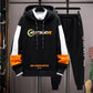 Teen Trendy Sweater Suit Men Sports Suit Hooded Pullovers and Casual Pants Campus Clothing
