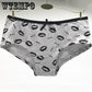 6 Pcs/Lot Funny Cartoon Prints Lady Panties Women Underwear Cute lipsbreathable Briefs