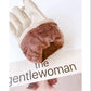 Women's Winter Plus Velvet Leather Gloves Thick Warm Touch-screen Cute Imitation Sheepskin Mittens Thin Driving Cycling Non-slip Wear-resistant Gloves