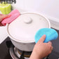 Dishwashing Scrubber Silicone Bowl Cleaning Brush Scouring Pad Pot Pan Wash Kitchen Cleaner