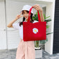Portable Canvas Bag Women's Single Shoulder Diagonal Cloth Bag Literature and Art Students Korean Lunch Box Bag Small Cloth Bag