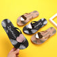 Flip Flops Summer Fashion All-match Peach Heart Flat Sandals and Slippers