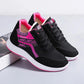 Women Autumn and Winter Fleece Warm Non-slip Sports Casual Shoes Light Soft Bottom Running Travel Shoes Mother Shoes